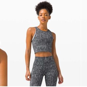 Lululemon Power Pivot Tank *Tough
Heathered PU Black Asphalt Grey